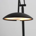 Steinhauer floor lamp DAPHNE 2 1 flame IP20, black dimmable