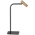 table lamp LUMO 1 flame IP20, black dimmable