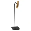 table lamp LUMO 1 flame IP20, black dimmable