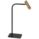 table lamp LUMO 1 flame IP20, black dimmable