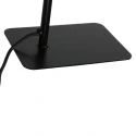 Mexlite table lamp LUMO 1 flame IP20, black dimmable