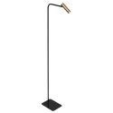 floor lamp LUMO 1 flame IP20, bronze dimmable
