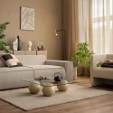 floor lamp LUMO 1 flame IP20, bronze dimmable