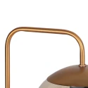 Steinhauer wall luminaire BOLLIQUE 1 flame E14 IP20, bronze dimmable