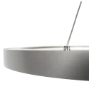 Steinhauer pendant luminaire RINGLEDE 1 flame IP20, steel dimmable