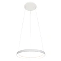 Steinhauer pendant luminaire RINGLEDE 1 flame IP20, white dimmable