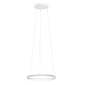 Steinhauer pendant luminaire RINGLEDE 1 flame IP20, white dimmable