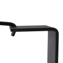 Steinhauer wall luminaire SILVA ALBA 1 flame E27 IP20, black dimmable