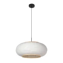 Steinhauer pendant luminaire SILVA ALBA 1 flame E27 IP20, black dimmable