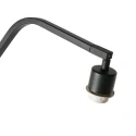 floor lamp ZIG-ZAG 1 flame E27 IP20, black dimmable