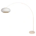 Steinhauer arc luminaire SILVA ALBA 1 flame E27 IP20, creme dimmable