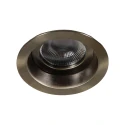 recessed spotlight PELITE SPOT 1 flame IP44, bronze dimmable