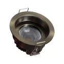 recessed spotlight PELITE SPOT 1 flame IP44, bronze dimmable