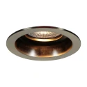 recessed spotlight PELITE SPOT 1 flame IP44, bronze dimmable