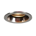 Steinhauer recessed spotlight PELITE SPOT 1 flame IP44, steel dimmable