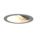 Steinhauer recessed spotlight PELITE SPOT 1 flame IP44, white dimmable