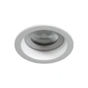 Steinhauer recessed spotlight PELITE SPOT 1 flame IP44, white dimmable