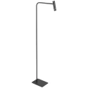 Steinhauer floor lamp VOLARI 1 flame IP20, black dimmable