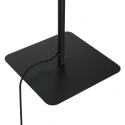 Steinhauer floor lamp VOLARI 2 flames IP20, black dimmable