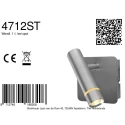 Steinhauer wall luminaire VOLARI 1 flame IP20, steel dimmable