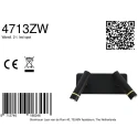 Steinhauer wall luminaire VOLARI 2 flames IP20, black dimmable