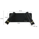 Steinhauer wall luminaire VOLARI 2 flames IP20, black dimmable