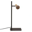 table lamp KORA 1 flame GU10 IP20, black dimmable