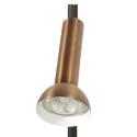 table lamp KORA 1 flame GU10 IP20, black dimmable