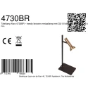 table lamp KORA 1 flame GU10 IP20, black dimmable