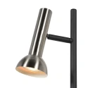 Mexlite table lamp KORA 1 flame GU10 IP20, black dimmable