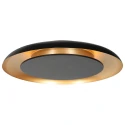 Steinhauer ceiling luminaire GOLDEN VEIL 2 flames IP20, black dimmable