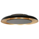 Steinhauer ceiling luminaire GOLDEN VEIL 2 flames IP20, black dimmable