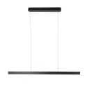 Steinhauer pendant luminaire KAROL 2 flames IP20, black dimmable
