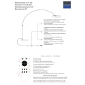 Steinhauer floor lamp RINGLUX IP20, dimmable