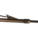 Steinhauer wall luminaire MAZE NATURAL 1 flame E27 IP20, bronze dimmable