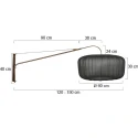 Steinhauer wall luminaire ELEGANT CLASSY E27 IP20, dimmable