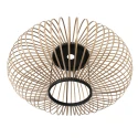 Steinhauer floor lamp SPARKLED LIGHT 1 flame E27 IP20, cocoa dimmable