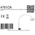 Steinhauer floor lamp SPARKLED LIGHT E27 IP20, dimmable