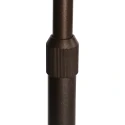 Steinhauer arc luminaire VELA LINO 1 flame E27 IP20, cocoa dimmable