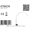 Steinhauer floor lamp SPARKLED LIGHT E27 IP20, dimmable