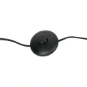 Steinhauer floor lamp SPARKLED LIGHT 1 flame E27 IP20, cocoa dimmable