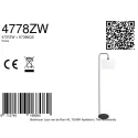 Steinhauer floor lamp STANG E27 IP20, dimmable