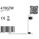 Steinhauer floor lamp STANG E27 IP20, dimmable