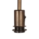 Steinhauer floor lamp STANG 1 flame E27 IP20, bronze dimmable