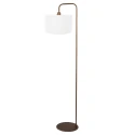 floor lamp STANG 1 flame E27 IP20, bronze dimmable
