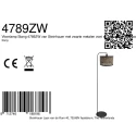 Steinhauer floor lamp STANG 1 flame E27 IP20, bronze dimmable