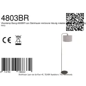 Steinhauer floor lamp STANG E27 IP20, dimmable