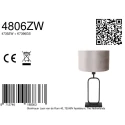Steinhauer floor lamp STANG E27 IP20, dimmable