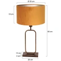 Steinhauer floor lamp STANG E27 IP20, dimmable