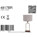 Steinhauer floor lamp STANG E27 IP20, dimmable